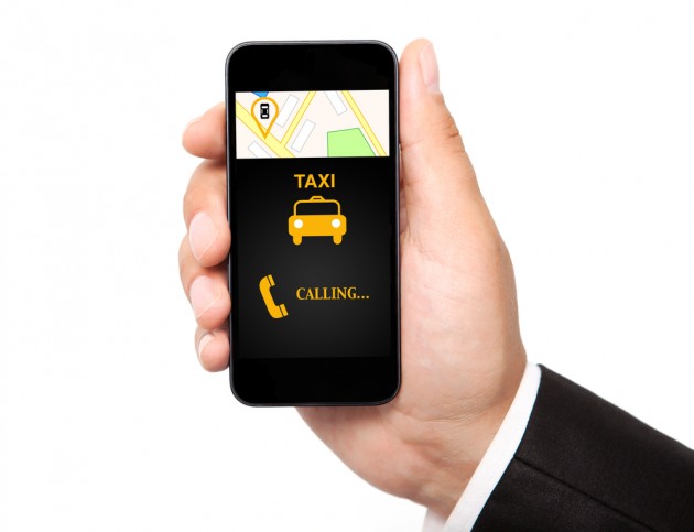 Chamar um táxi no conforto do seu smartphone.